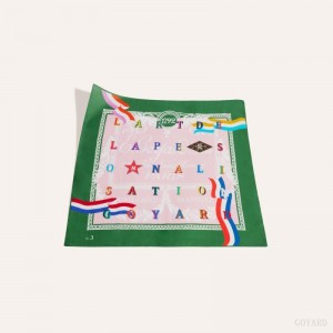 Green / Pink Goyard SCARF N°3 | NXGA9418