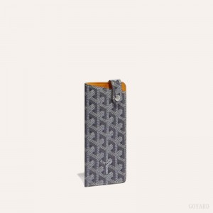 Grey Goyard MONTMARTRE PM GLASSES CASE | WYBA4117