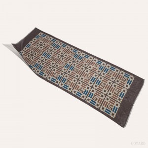 Grey / Beige Goyard Muffler N°4 | MSTP5956