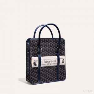 Navy Blue Goyard BOURGOGNE BAG | QQJB5153