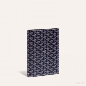 Navy Blue Goyard CASTIGLIONE DOCUMENT COVER | RALT8266