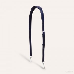 Navy Blue Goyard CUIR MM STRAP | YNLD9268