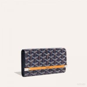 Navy Blue Goyard Monte-Carlo Mini Case | RKXE1391