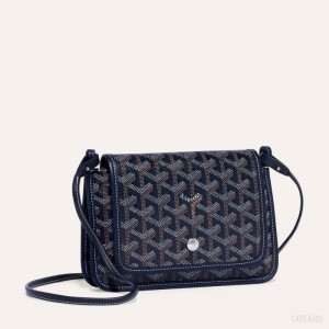 Navy Blue Goyard PLUMET POCKET WALLET | WFCZ0854