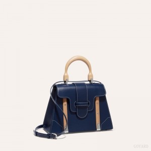 Navy Blue Goyard SAÏGON PM BAG | UPRQ3302