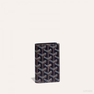 Navy Blue Goyard SAINT-PIERRE CARD WALLET | LYLG5695