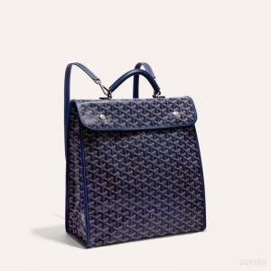 Navy Blue Goyard SAINT LEGER BACKPACK | GJTH5783