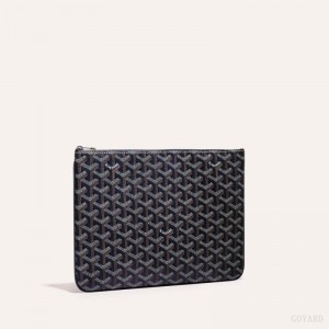 Navy Blue Goyard SÉNAT MM POCKET | WTGZ4148