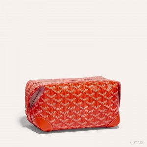 Orange Goyard Bowling 25 Toiletry Bag | XJAH0748