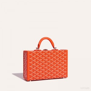 Orange Goyard Grand Hôtel Trunk Bag | DILC7060