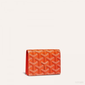 Orange Goyard MALESHERBES CARD WALLET | GHBQ9291