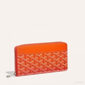 Orange Goyard MATIGNON GM WALLET | YITC8160