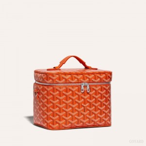 Orange Goyard MUSE VANITY CASE | MZQW4297