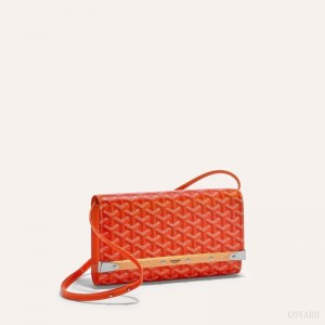 Orange Goyard Monte-Carlo PM Clutch | EESV5080