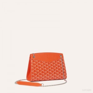 Orange Goyard Rouette Structuré PM Bag | XQRM9182