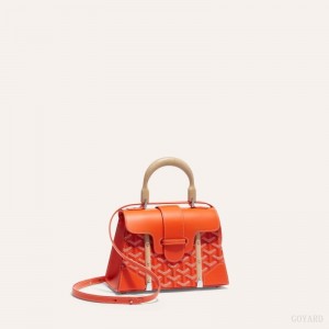 Orange Goyard SAÏGON STRUCTURE MINI BAG | YATN8474