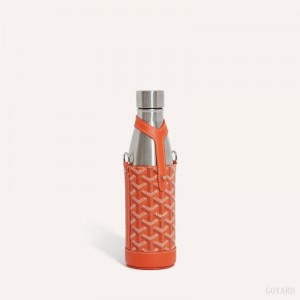 Orange Goyard Yonne MM Case & Flask | OYTW4495