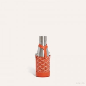 Orange Goyard Yonne PM Case & Flask | GLMG6051