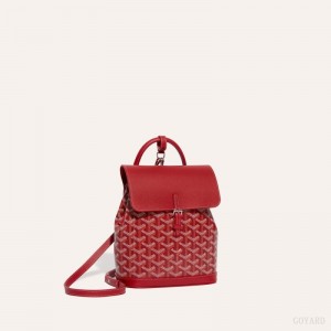 Red Goyard Alpin Mini Backpack | OKCR3515