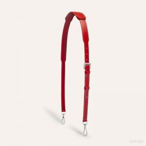 Red Goyard CUIR MM STRAP | TEIX3959