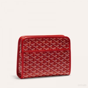 Red Goyard JOUVENCE MM TOILET BAG | AVHL0474