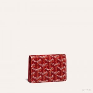 Red Goyard MALESHERBES CARD WALLET | CZZV4103