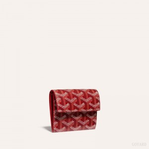 Red Goyard MARIGNY WALLET | LPNS3434