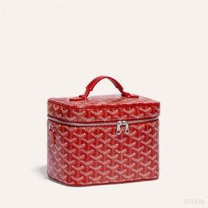 Red Goyard MUSE VANITY CASE | HOUQ6061