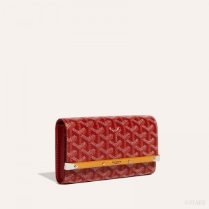 Red Goyard Monte-Carlo Mini Case | EVGB2587