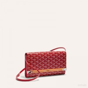 Red Goyard Monte-Carlo PM Clutch | VBHA9660