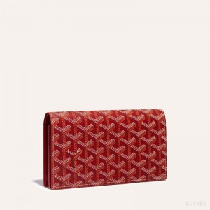 Red Goyard RICHELIEU WALLET | MRXN0672