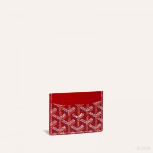 Red Goyard SAINT-SULPICE CARD WALLET | XHOY7664