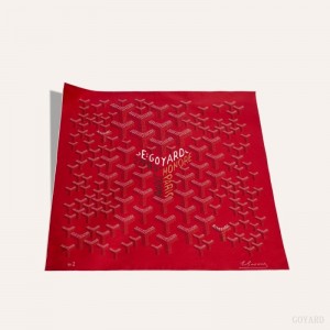 Red Goyard SCARF N°1 | JNTM3630