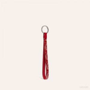 Red Goyard SESAME KEY RING | MNBO3141