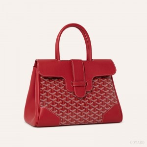 Red Goyard Saïgon tote bag | IGKS2440