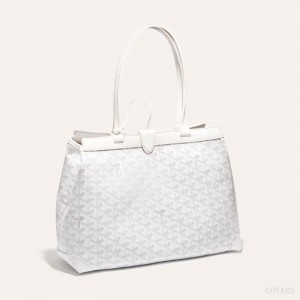 White Goyard BELLECHASSE BIAUDE PM BAG | JQLM3630