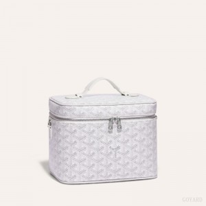 White Goyard MUSE VANITY CASE | TRAF9696