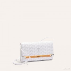 White Goyard Monte-Carlo PM Clutch | WKLZ1000