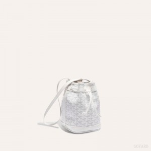 White Goyard PETIT FLOT BUCKET BAG | GWCK2839