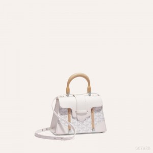 White Goyard SAÏGON STRUCTURE MINI BAG | GZPW6104