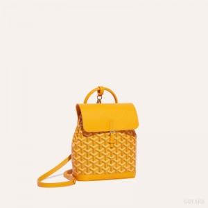 Yellow Goyard Alpin Mini Backpack | BHWE0090