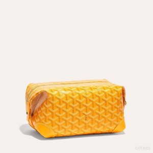 Yellow Goyard Bowling 25 Toiletry Bag | CICE9955