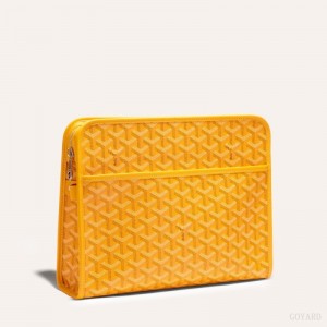 Yellow Goyard JOUVENCE GM TOILET BAG | TUMY1727