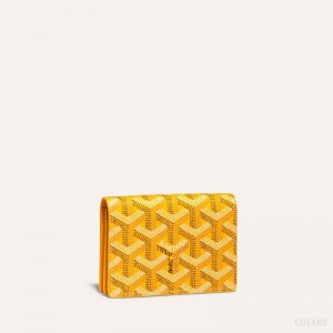 Yellow Goyard MALESHERBES CARD WALLET | DIBY7004