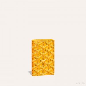 Yellow Goyard SAINT-PIERRE CARD WALLET | JBCQ0372