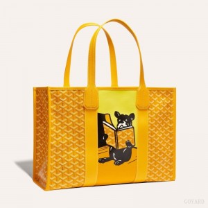 Yellow Goyard VILLETTE TOTE BAG | GFCC9801