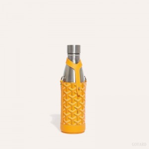 Yellow Goyard Yonne MM Case & Flask | NVEU6520