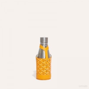 Yellow Goyard Yonne PM Case & Flask | ZGGW2681