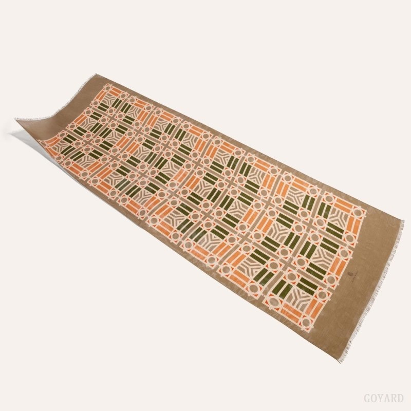 Beige Goyard Muffler N°4 | PWYS5572