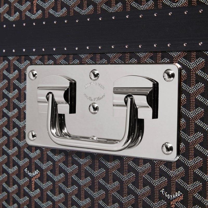 Black Goyard ARMOIRE TRUNK | KUDP0662